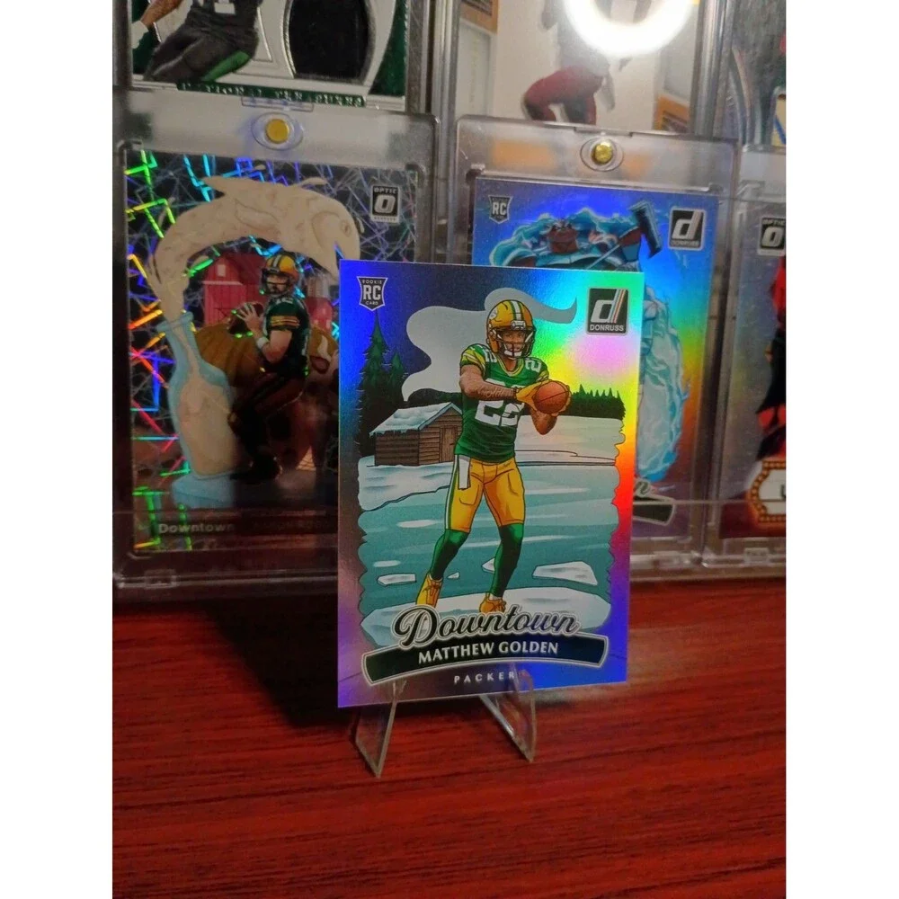2025 Panini Donruss Downtown Matthew Golden #18 (RC) GB Packers Pack Fresh